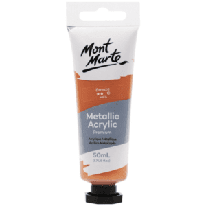 MM Premium Acrylic Paint Metallic 50ml - Bronze