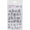 CB Clear Stamp Set (10cm x 15cm) - Design Lowercase Alphabet