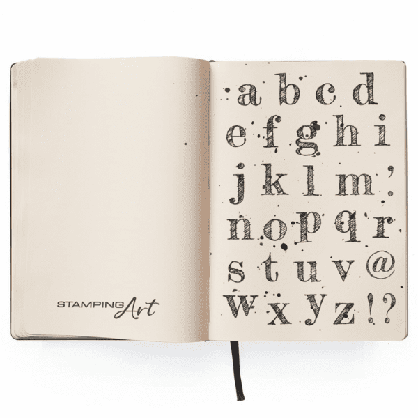 CB Clear Stamp Set (10cm x 15cm) - Design Lowercase Alphabet