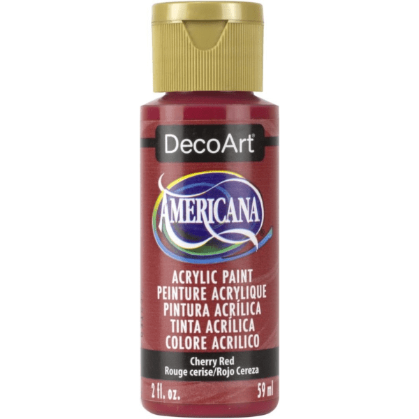 DA Americana Acrylic Paint 59ml - Cherry Red