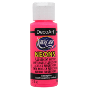 DA Americana Acrylic Paint Neon 59ml - Sizzling Pink