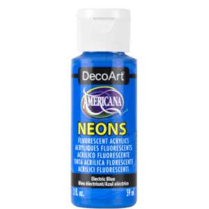 DA Americana Acrylic Paint Neon 59ml - Electric Blue