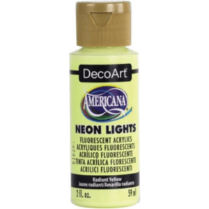 DA Americana Acrylic Paint Neon 59ml - Radiant Yellow