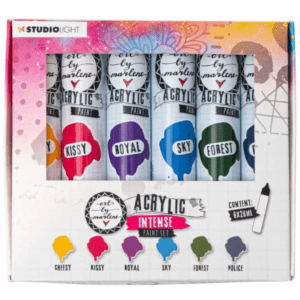 ABM Acrylic Paint Set Essentials 6pc 28ml set - Intense