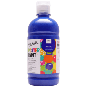 MM Poster Paint 500ml - Phthalo Blue