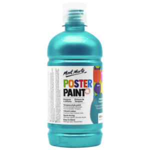 MM Poster Paint Metallic 500ml - Turquoise