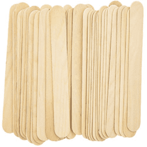 Natural Wooden Popsicle Sticks 50pc