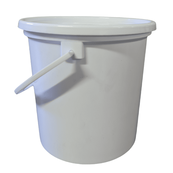 Blank Party Bucket with Lid and Handle (1l) - White