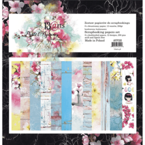 13@rts Designer Scrapbooking Paper Pack - Pastel Spring