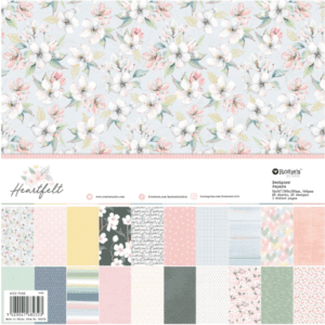 RS Designer Scrapbooking Paper Pack - Heartfelt (20 Sheets)