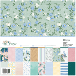 RS Designer Scrapbooking Paper Pack - Belleview (20 Sheets)