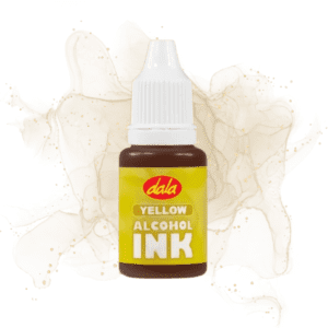 Dala Alcohol Ink - Yellow (15ml)