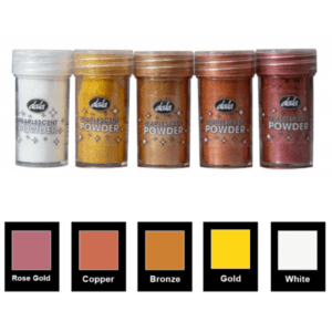 Pearlescent Powders Blister Pack (5x 5g) - Metallics