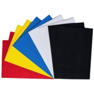 Corrugated Card Sheet A4 10 sheets (170gsm) - Assorted Colours