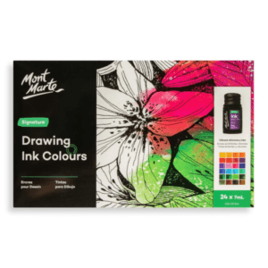 MM Signature Drawing Ink Colours 24pc x 7ml