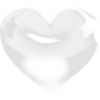 BoBo Balloon Clear party decorations Heart