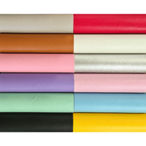 Faux Leather - A4 Bundle (12 Sheets) - Colourful