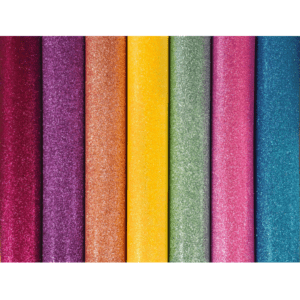 Faux Leather - A4 Bundle (7 Sheets) - Glitter Brights