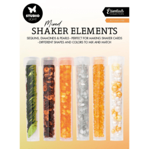 Studio Light Mixed Shaker Elements - Sequins, Diamonds and Pearls Scrapbooking