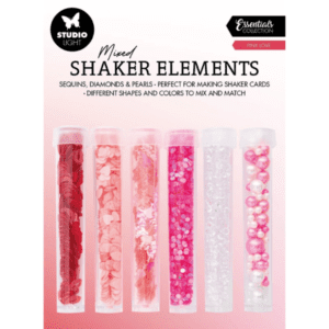 Studio Light Mixed Shaker Elements - Sequins, Diamonds and Pearls Scrapbooking