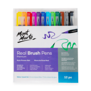 Mont Marte Premium Real Brush Pens/Markers watercolour effects