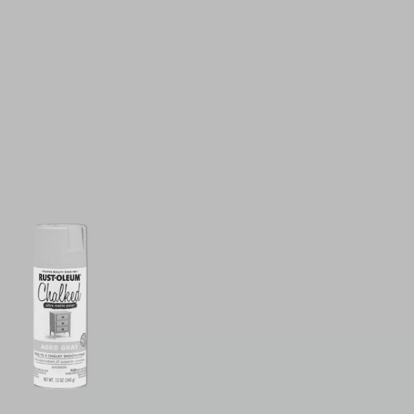 Rust-Oleum Chalked Ultra Matte Spray Paint - Aged Grey