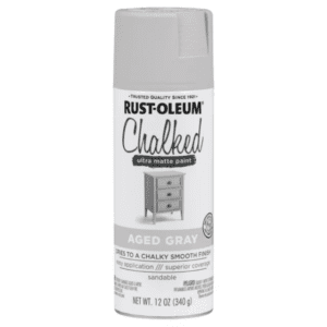 Rust-Oleum Chalked Ultra Matte Spray Paint - Aged Grey