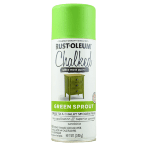 Rust-Oleum Chalked Ultra Matte Spray Paint - Green Sprout