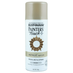 Rust-Oleum Painter's Touch Plus Metallic Spray Paint - Aged Gold