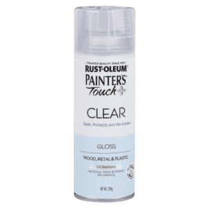 Rust-Oleum Painter's Touch Plus Gloss Spray Paint - Clear