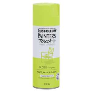 Rust-Oleum Painter's Touch Plus Gloss Spray Paint - Lime Green