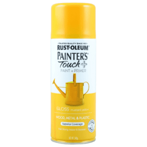 Rust-Oleum Painter's Touch Plus Gloss Spray Paint - Mustard Yellow