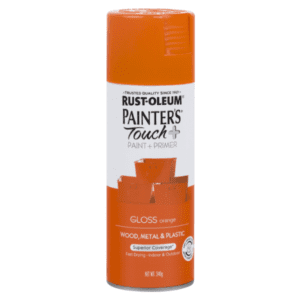 Rust-Oleum Painter's Touch Plus Gloss Spray Paint - Orange