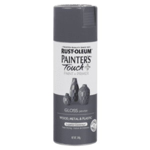 Rust-Oleum Painter's Touch Plus Gloss Spray Paint - Pewter