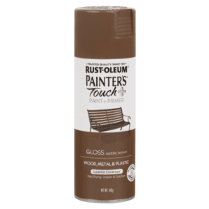 Rust-Oleum Painter's Touch Plus Gloss Spray Paint - Saddle Brown