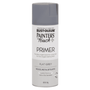 Rust-Oleum Painter's Touch Plus Primer Spray Paint - Flat Grey