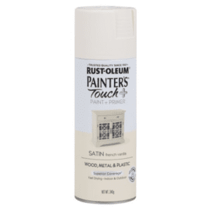 Rust-Oleum Painter's Touch Plus Satin Spray Paint - French Vanilla