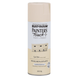 Rust-Oleum Painter's Touch Plus Satin Spray Paint - Ivory Tusk