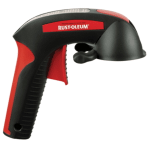 Rust-Oleum Spray Paint Grip Adaptor - Comfort Superior ergonomic design for the ultimate in spray comfort and control. Spray with ease. Use with any aerosol spray can