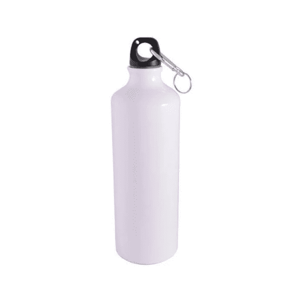Blank Sublimation Water Bottle – White 600ml – Craft Buddies