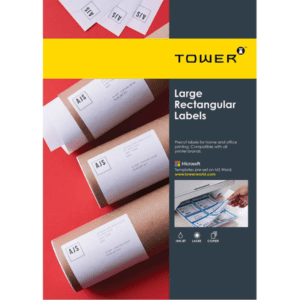 A4 TOWER Labels W231/1up (199.6 x 289mm) - 100 Sheets