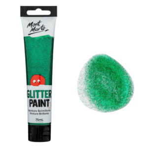 Glitter Paint 75ml - Dark Green