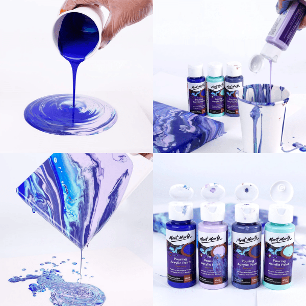 Mont Marte Silicone Oil For Acrylic Pouring Paints & Fluid art 60ml