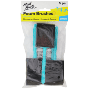 MM Discovery Foam Brushes 5pc - 50mm