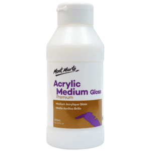 MM Premium Acrylic Medium 250ml - Gloss