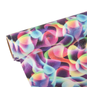 Krigie Brushed Rainbow Glitter Vinyl - Jellyfish