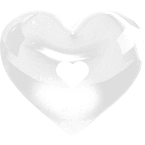 BoBo Balloon Clear party decorations Hollow Heart