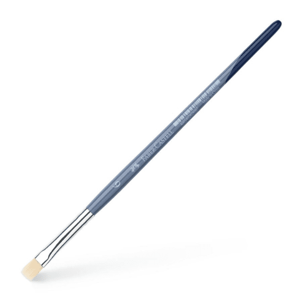 Faber-Castell Creative Studio Flat Paint Brush set of 5 - Sizes: 6, 8, 12, 14, 16