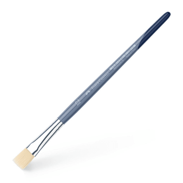 Faber-Castell Creative Studio Flat Paint Brush set of 5 - Sizes: 6, 8, 12, 14, 16