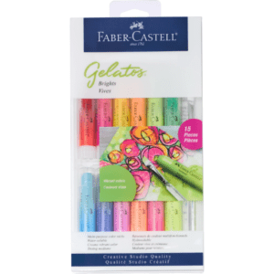 FC Gelatos Water Soluble Cryon 15pc Set - Brights